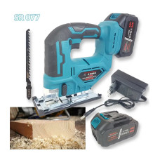 077-SR Лобзик акумуляторний BOXER , 48V (АКБ 2х3Ah) 