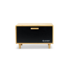 EB-124 Хлібниця Edenberg 36x25x23 см дерев'яна із пластиковою кришкою чорна EB-124 Хлібниця Edenberg 36x25x23 см дерев'яна із пластиковою кришкою чорна