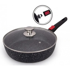 EB-14141 Глибока сковорода Edenberg з кришкою 24 см 2.4 л зі знімною ручкою з мармуровим покриттям EB-14141 Глибока сковорода Edenberg з кришкою 24 см 2.4 л зі знімною ручкою з мармуровим покриттям