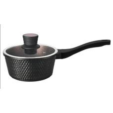 EB-16991 Ківш із кришкою Edenberg 1.3 л з мармуровим антипригарним покриттям