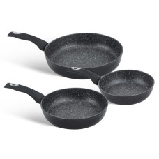 EB-1731 Набір сковорідок Edenberg 3 предмети з мармуровим антипригарним покриттям 20/24/28см EB-1731 Набір сковорідок Edenberg 3 предмети з мармуровим антипригарним покриттям 20/24/28см