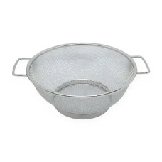 EB-18232 Друшляк - сито 19 см з 2 ручками з нержавіючої сталі на підставці