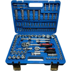 OX-250M Набір торцевих ключів із тріскачковим механізмом ONEX O, 108 Шт. 1/2" & 1/4"