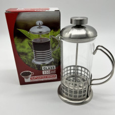 EB-326 Заварник скляний з пресом 350 мл