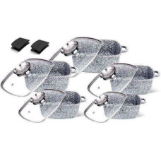 EB-3987 Набір каструль Edenberg із кришками 5 казанів литий алюміній гранітне покриття EB-3987 Набір каструль Edenberg із кришками 5 казанів литий алюміній гранітне покриття