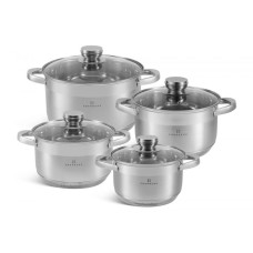 EB-4032 Набір посуду з нержавіючої сталі 8 предметів EB-4032 Набір посуду з нержавіючої сталі 8 предметів