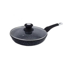 EB-4134 Сковорода Edenberg 24 см зі скляною кришкою двостороннє гранітне антипригарне покриття EB-4134 Сковорода Edenberg 24 см зі скляною кришкою двостороннє гранітне антипригарне покриття