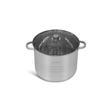 EB-545 Глибока каструля з нержавіючої сталі Edenberg зі скляною кришкою 11 л EB-545 Глибока каструля з нержавіючої сталі Edenberg зі скляною кришкою 11 л