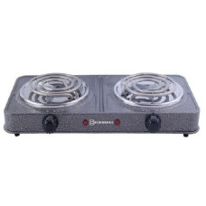 EB-62166 Плита електрична настільна Edenberg 2 конфорки 2000Вт