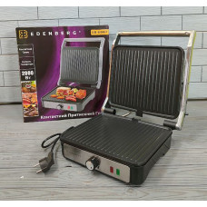 EB-64467 Контактний (Притискний) Гриль С Регулятор Температури 2000 Вт.