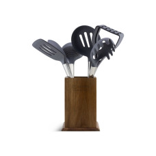 EB-7792 Набір кухонного приладдя Edenberg 7 предметів із підставкою теплостійкість до 185°