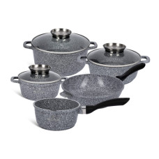 EB-8110 Набір кухонного посуду 10 Предметів EB-8110 Набір кухонного посуду 10 Предметів