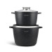 EB-8133 Набір кастрюль з мармуровим покриттям 4 предмети