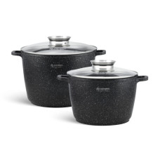 EB-8133 Набір кастрюль з мармуровим покриттям 4 предмети