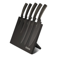 EB-965 Набір ножів із нержавіючої сталі Edenberg 6 предметів на магнітній підставці EB-965 Набір ножів із нержавіючої сталі Edenberg 6 предметів на магнітній підставці